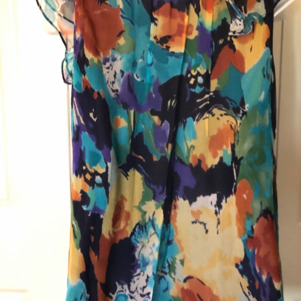 Flutter Sleeve Printed Top